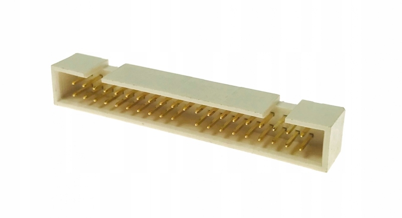

Wtyk IDC 40pin biały - z blank pinem