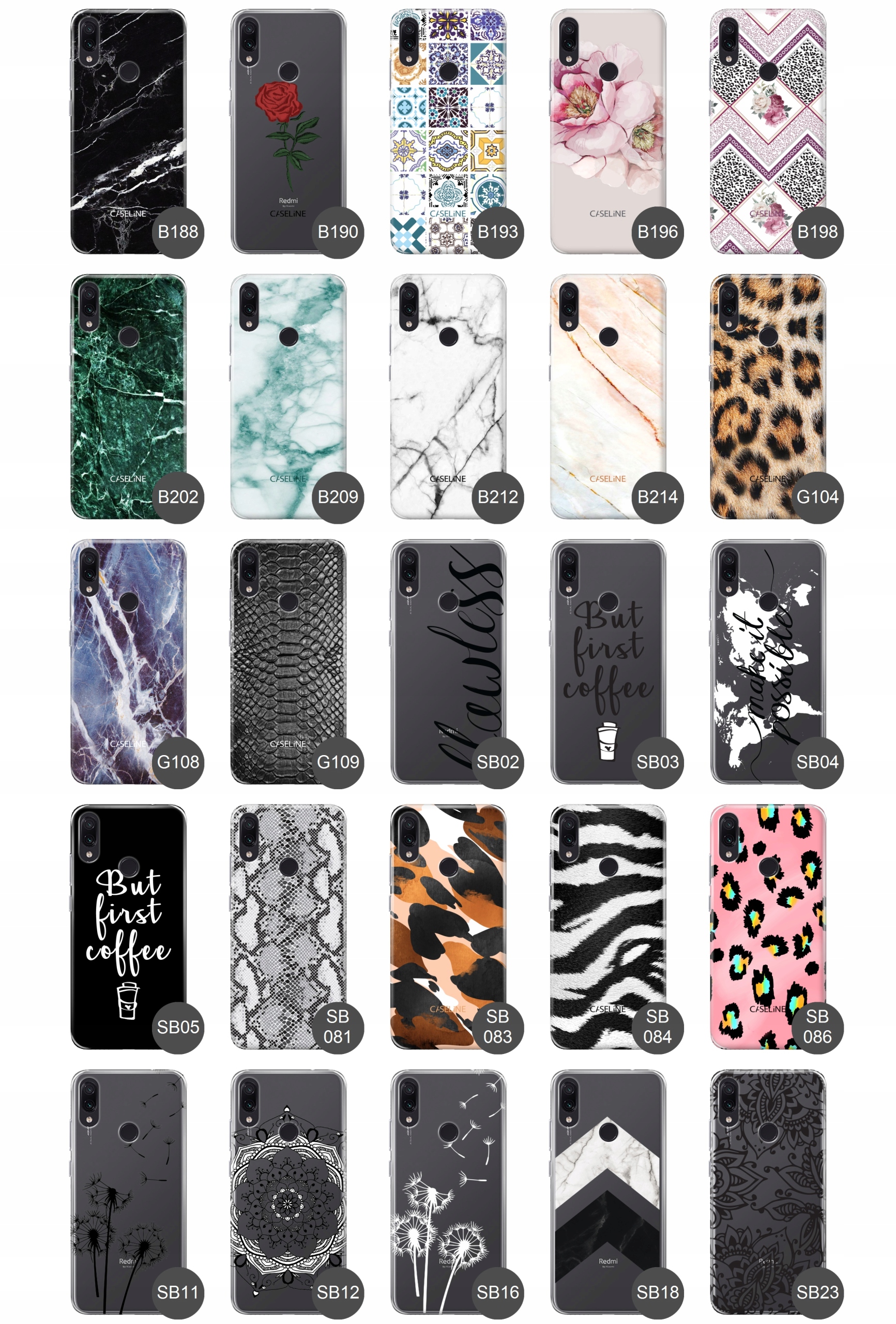 Etui do XIAOMI REDMI NOTE 7 case slim GUMA