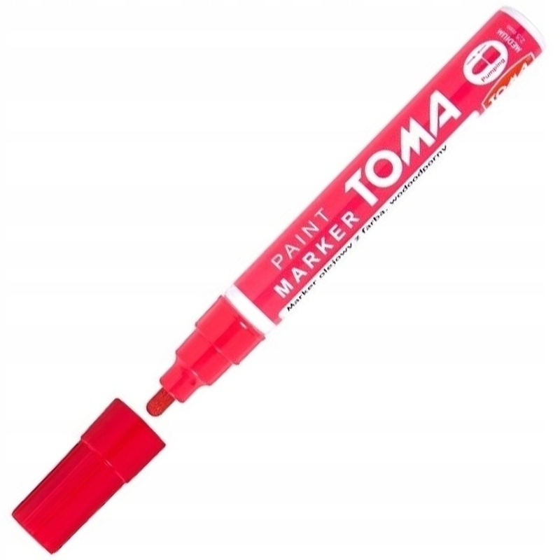 

Marker Olejowy Olejny Toma TO-440 Czerwony