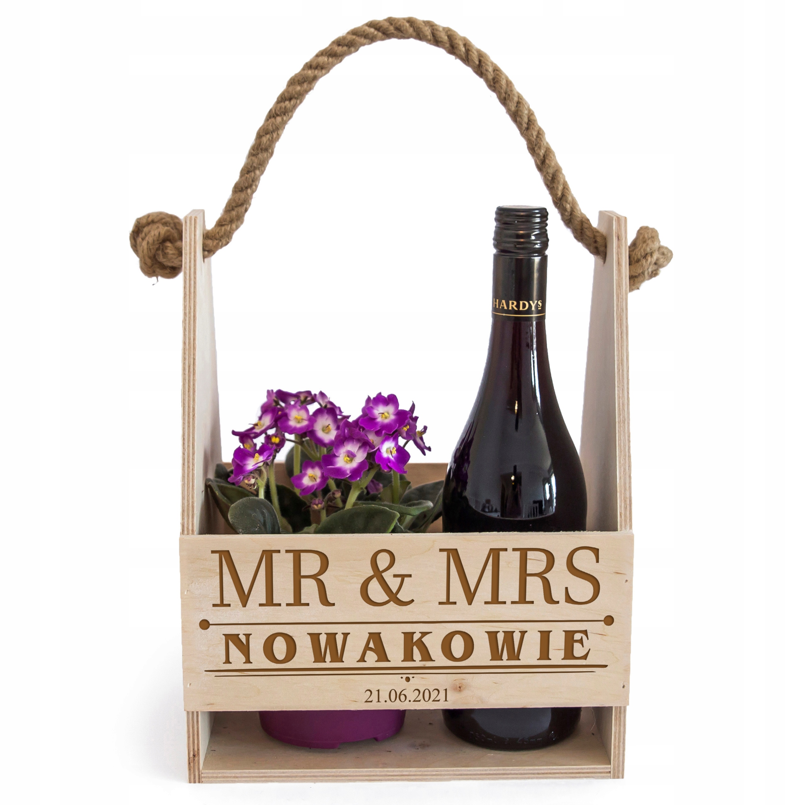 

Nosidło Skrzynka Podziękowania Ślub Wesele