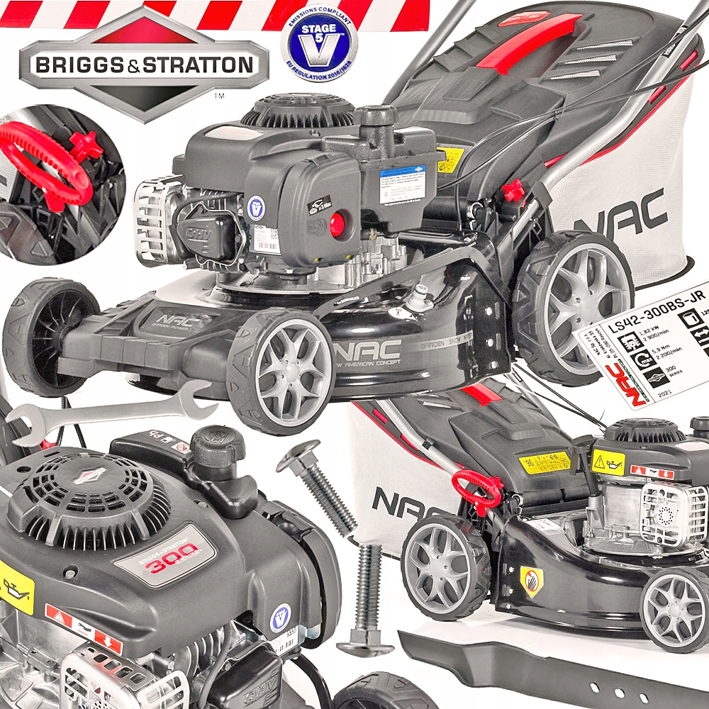 

Nac Kosiarka Spalinowa z Napędem 125cc 42cm Briggs