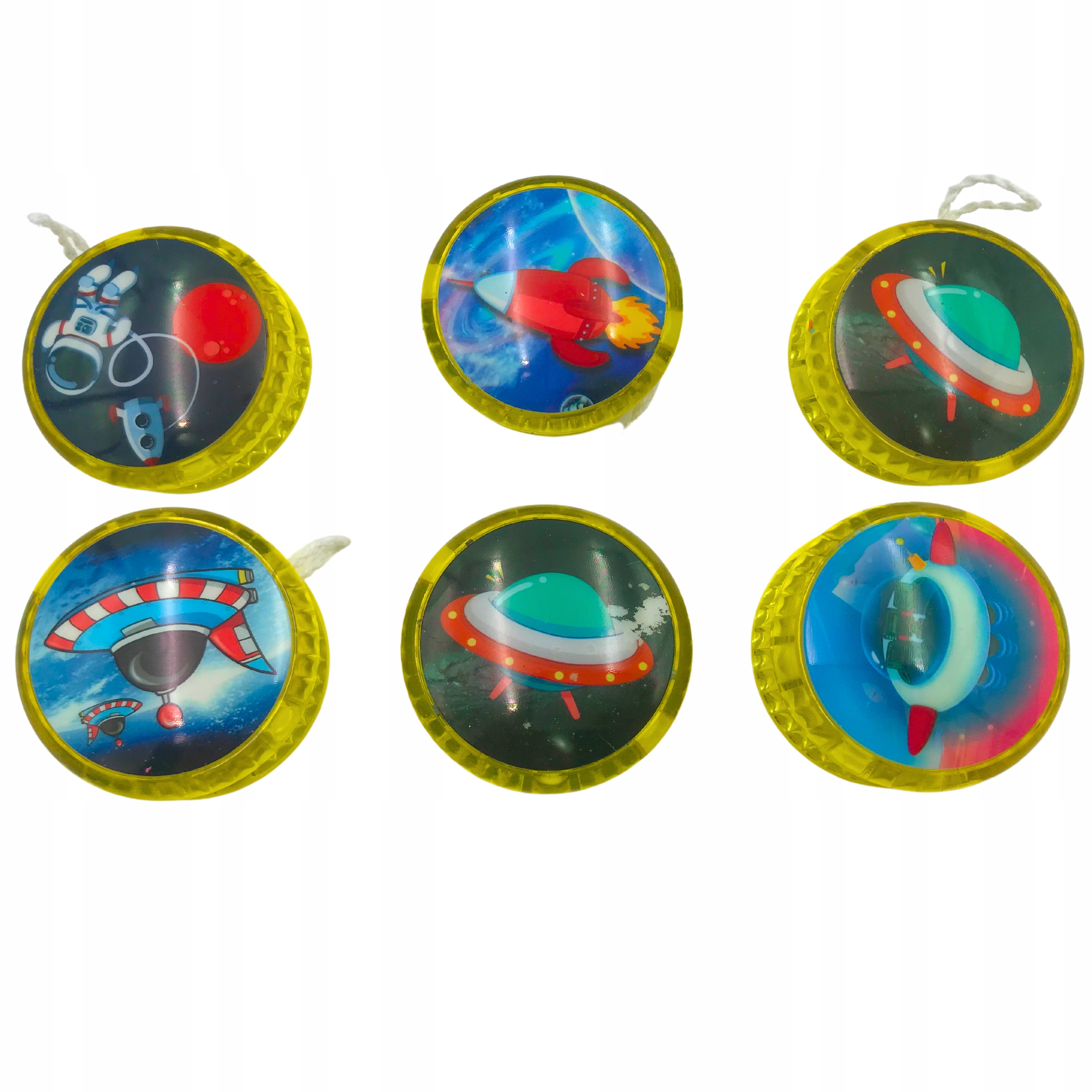 JOJO ŚWIECĄCE YOYO ZABAWKA LED PREZENT DLA DZIECKA Średnica 60 mm