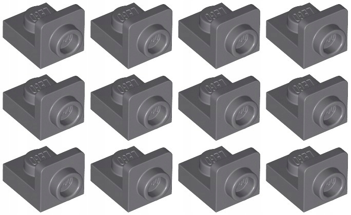 

Lego 36840 Płytka Łamana szara ciemna (5g) 12 szt