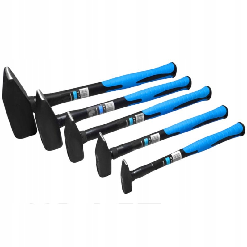 MŁOTEK ŚLUSARSKI ZESTAW MŁOTKÓW 5 SZT. MŁOTKI PROFESJONALNE ŚLUSARSKIE EAN (GTIN) 5901638116161