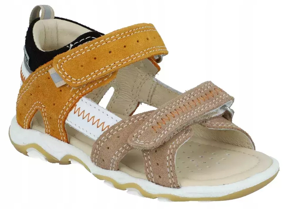 

Sandały Bartek 118240 skórzane B-fresh rzepy R26