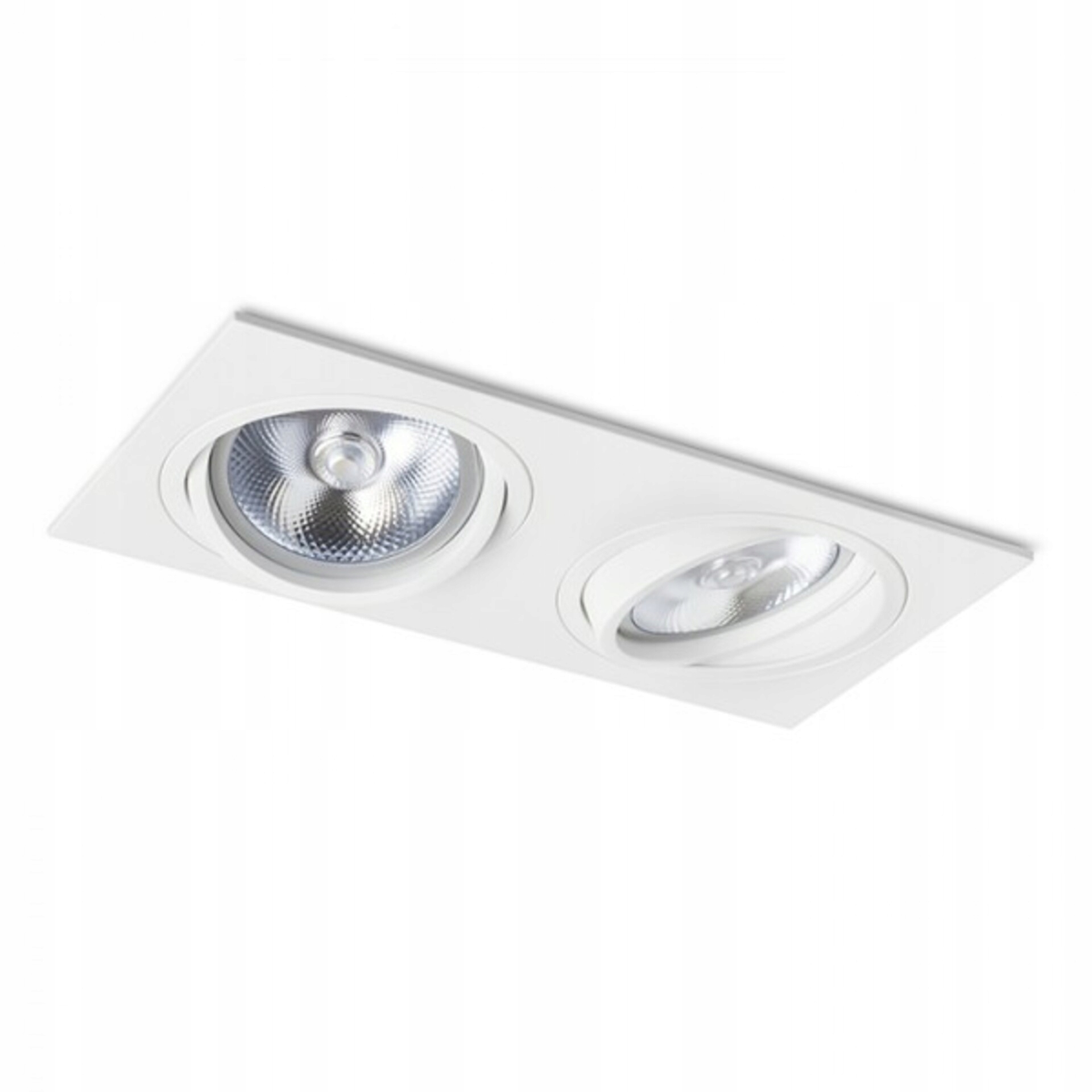 Rendl Pasadena G53 Sq II biela 12V G53 2x50W zápustné svietidlo