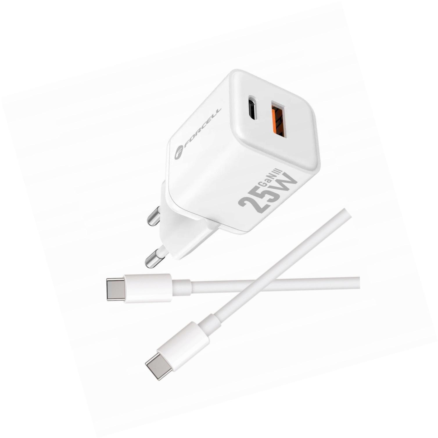 Szybka ładowarka Gan 25W z długim kablem Usb-c do Samsung Galaxy XCover 7
