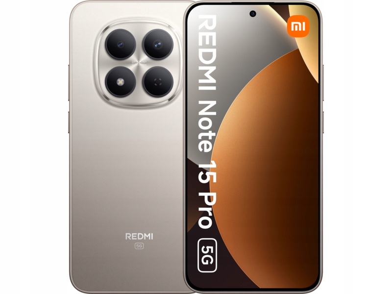 Smartfon Xiaomi Redmi Note 15 Pro 5G 8/256GB 6.83" 120Hz Tytanowy
