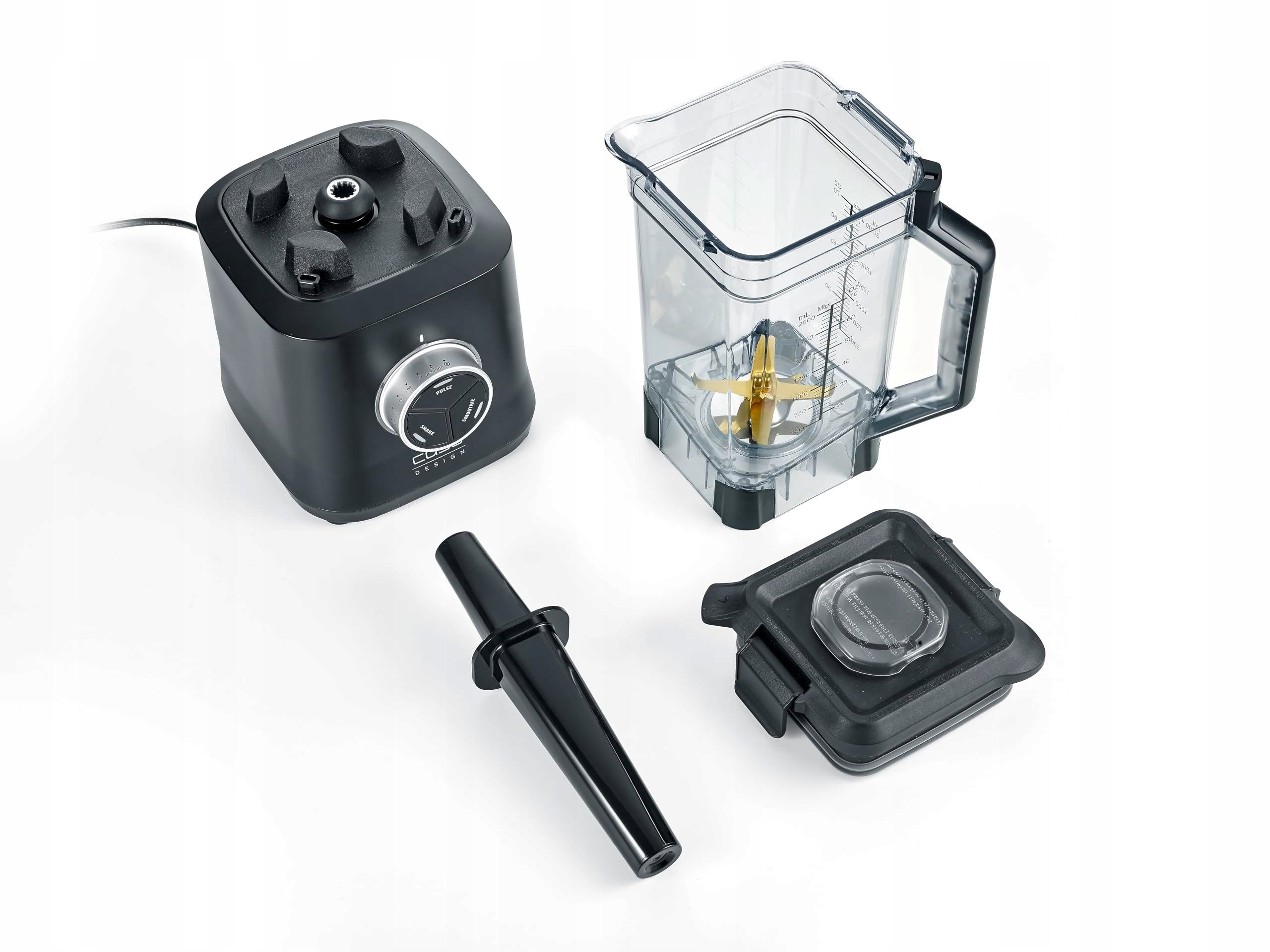 CASO Blender Profesjonalny 30000 Umin Tritan BPA Free 8 Ostrzy Czarny — miniatura 7