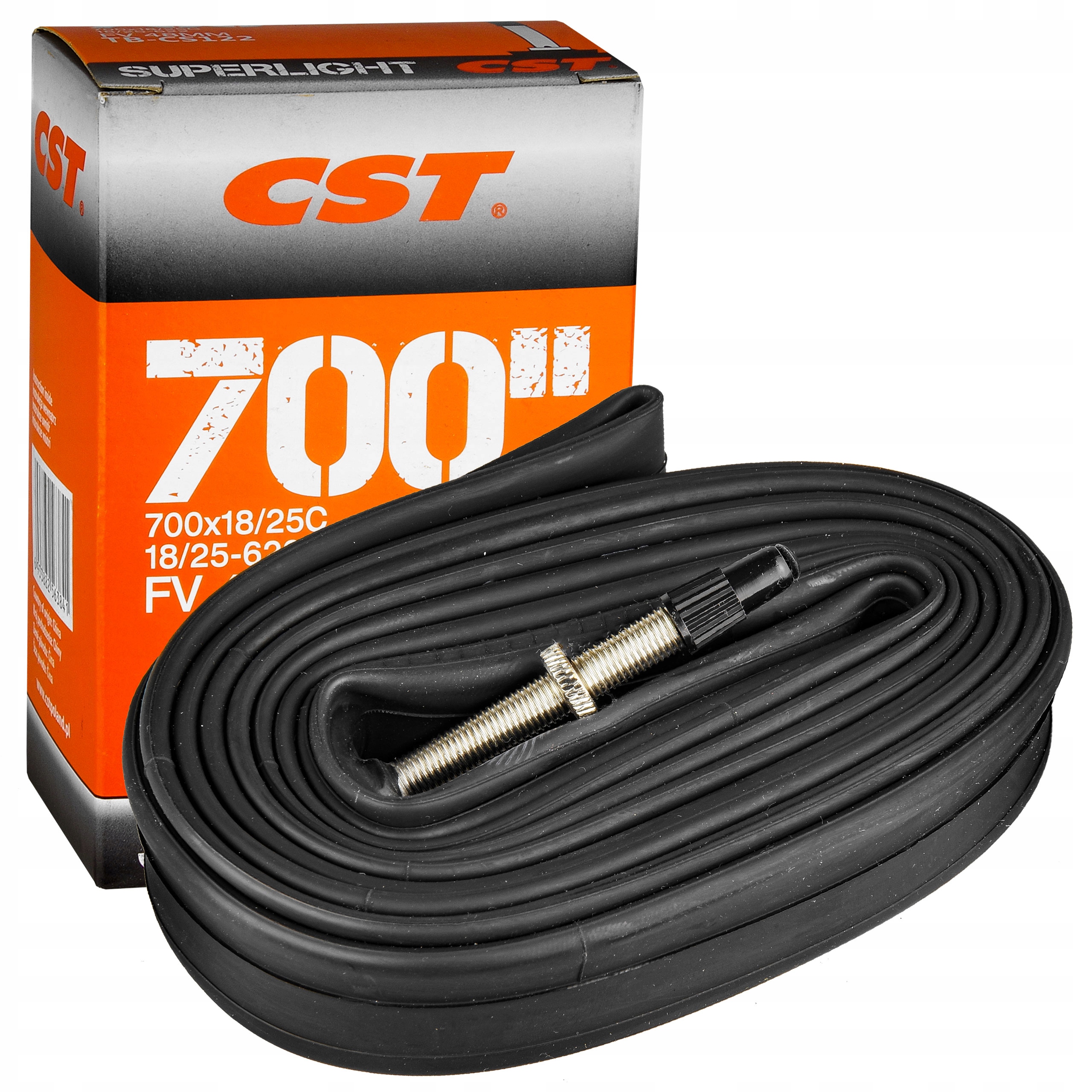 

Dętka Cst Superlight 700x18-25C Presta 48 MM