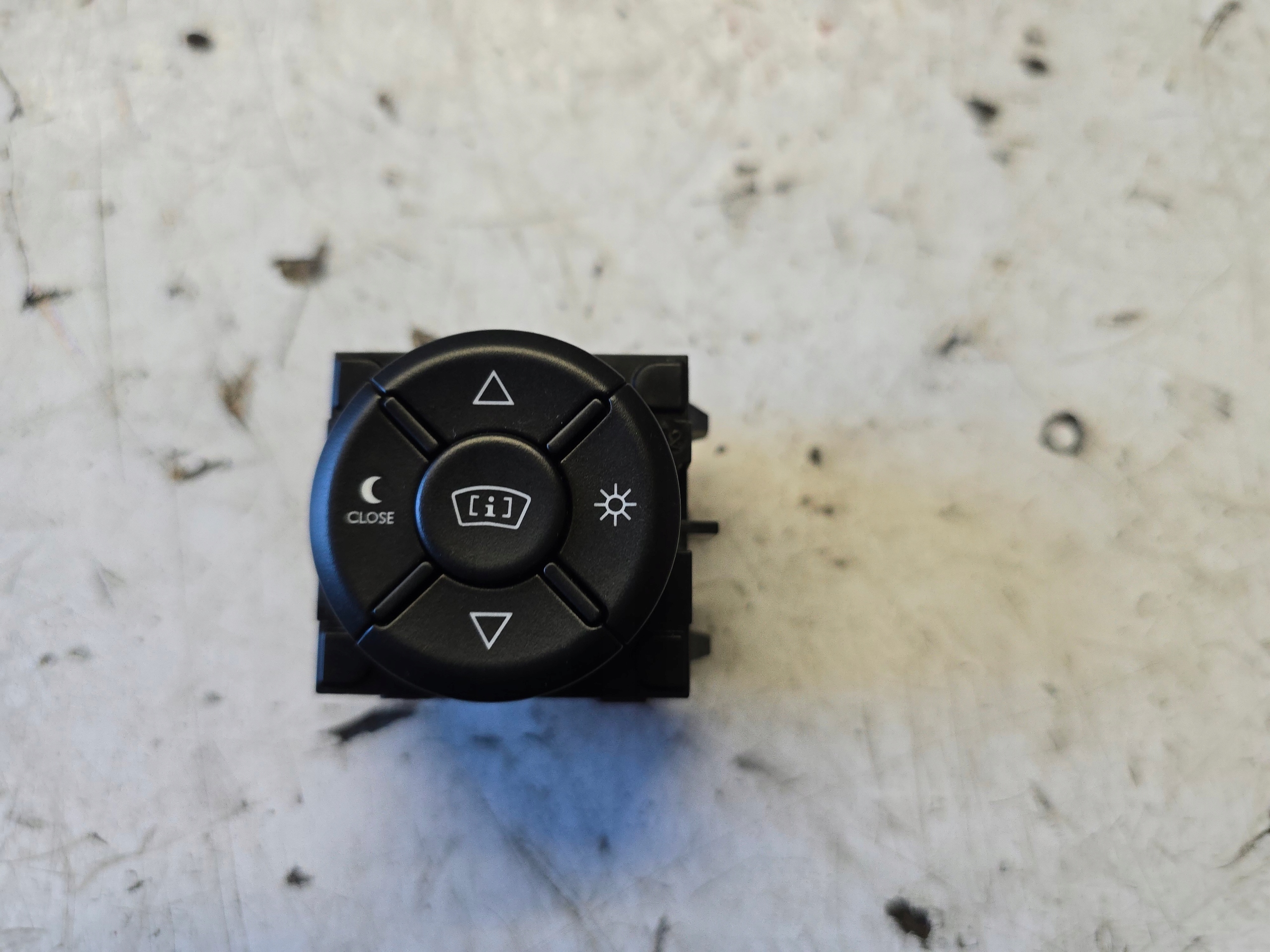 OPEL CROSSLAND switch PRZYCISKI PANEL MULTIMEDIOW 98091900ZD