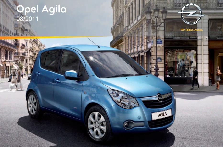 

Opel Agila 2008 2014 Instrukcja Obsługi