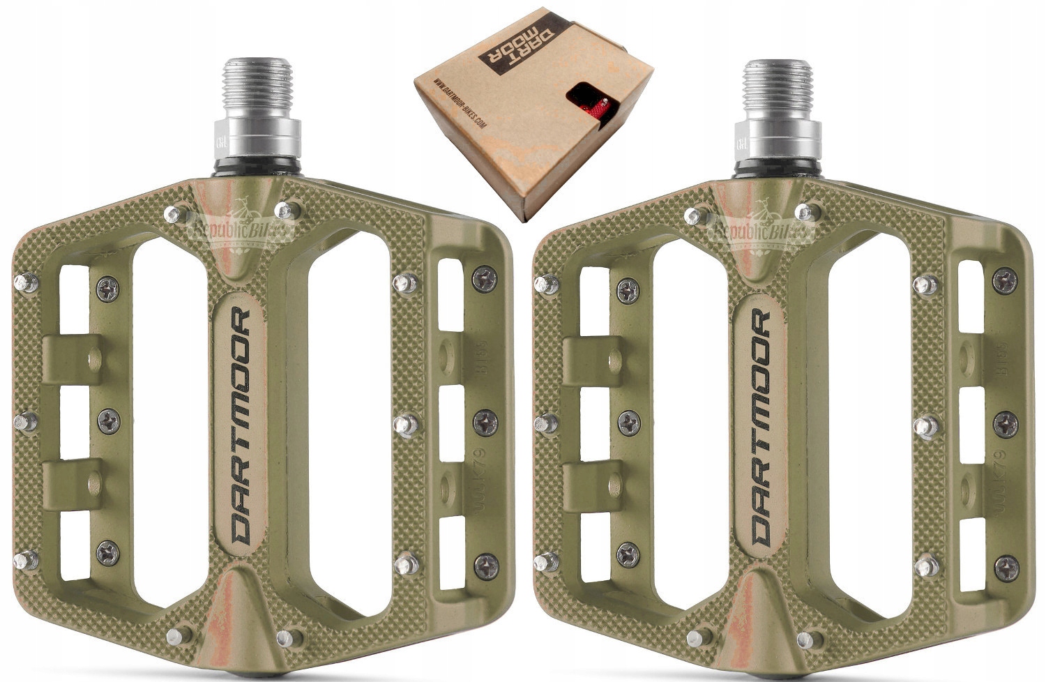 Pedały Dartmoor STREAM PRO PLATFORMY - MASZYNOWE