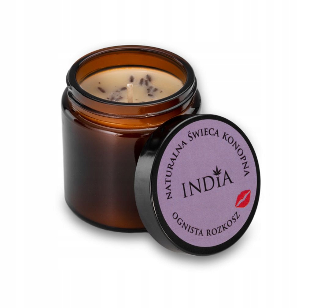 

Świeca konopna Ognista rozkosz 90g India Cosmetics