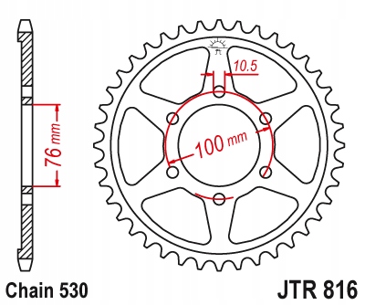 ZESTAW NAPĘDOWY DID+JT SUZUKI GSX-R1100W 1995-1998 Producent DID