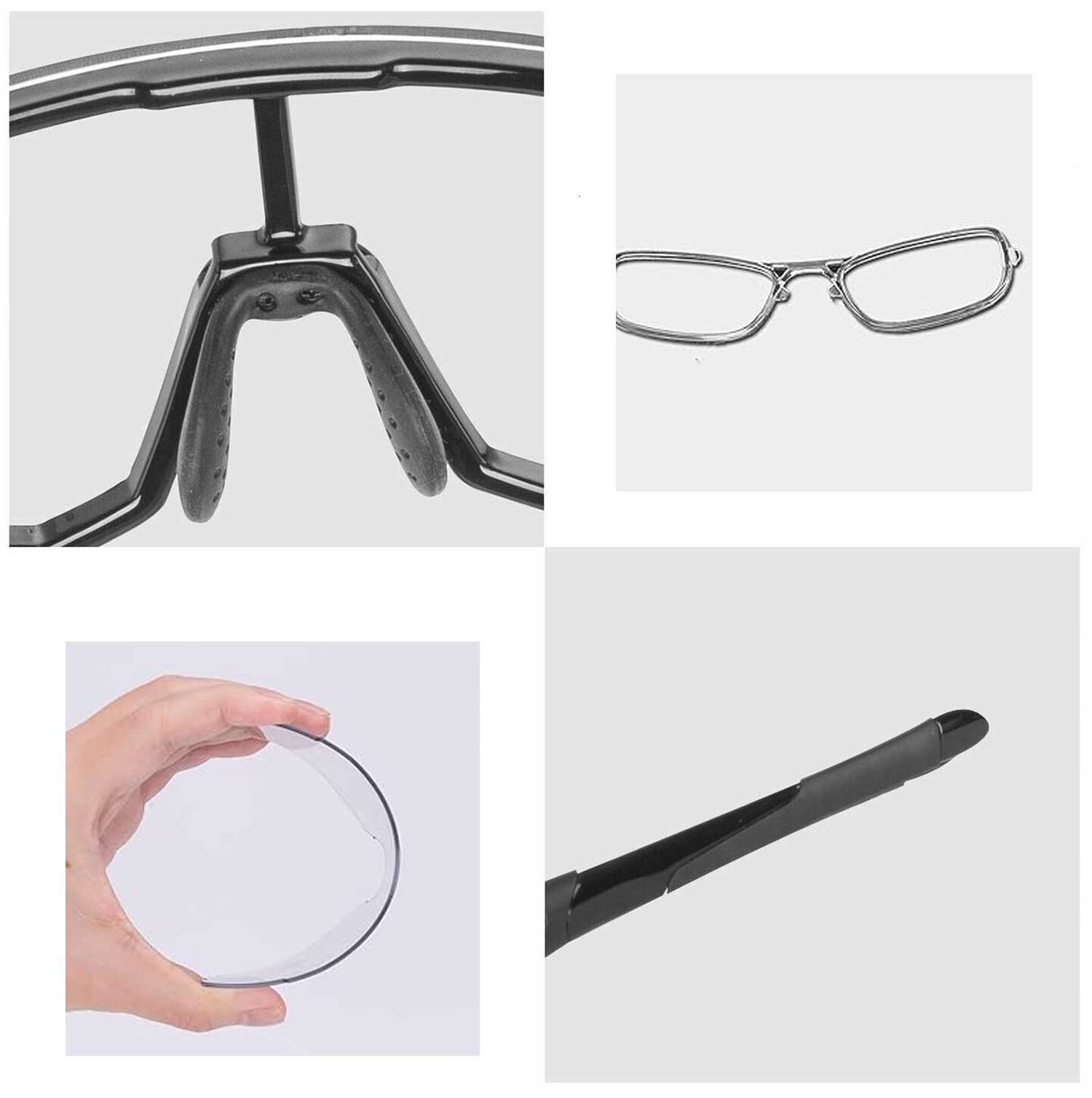 ROCKBROS OKULARY ROWEROWE SPORTOWE NA ROWER FOTOCHROMOWE UV400 FOTOCHROMEM Płeć produkt uniseks