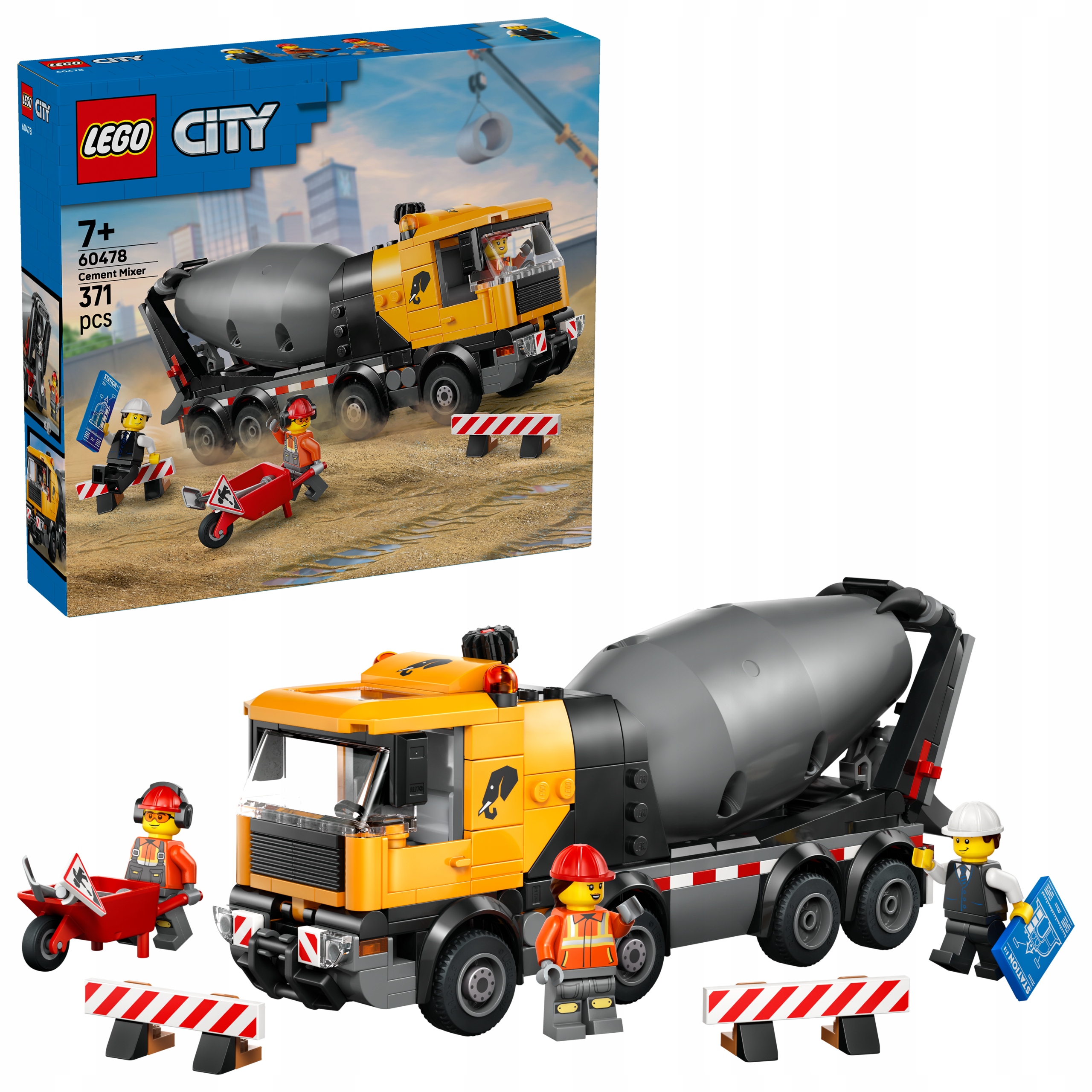 Lego City 60478 Betoniarka