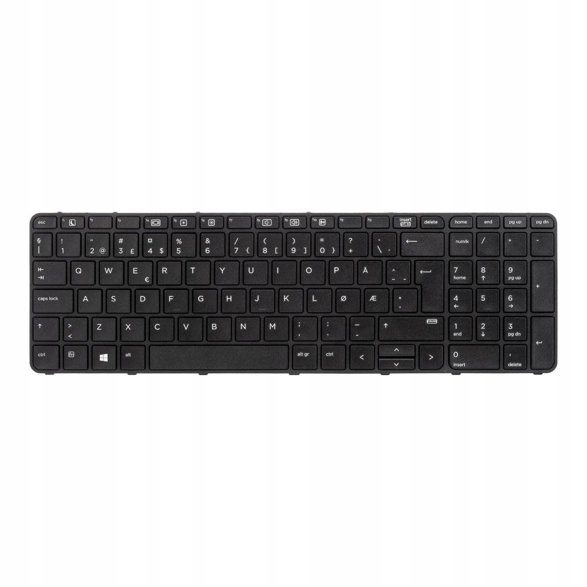 Klávesnice Hp 841136-091 831021-091 Nor Qwerty Probook 655 G2