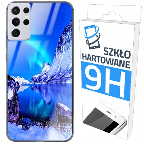 

150wz Etui Glass+szkło do Samsung Galaxy S21 Ultra