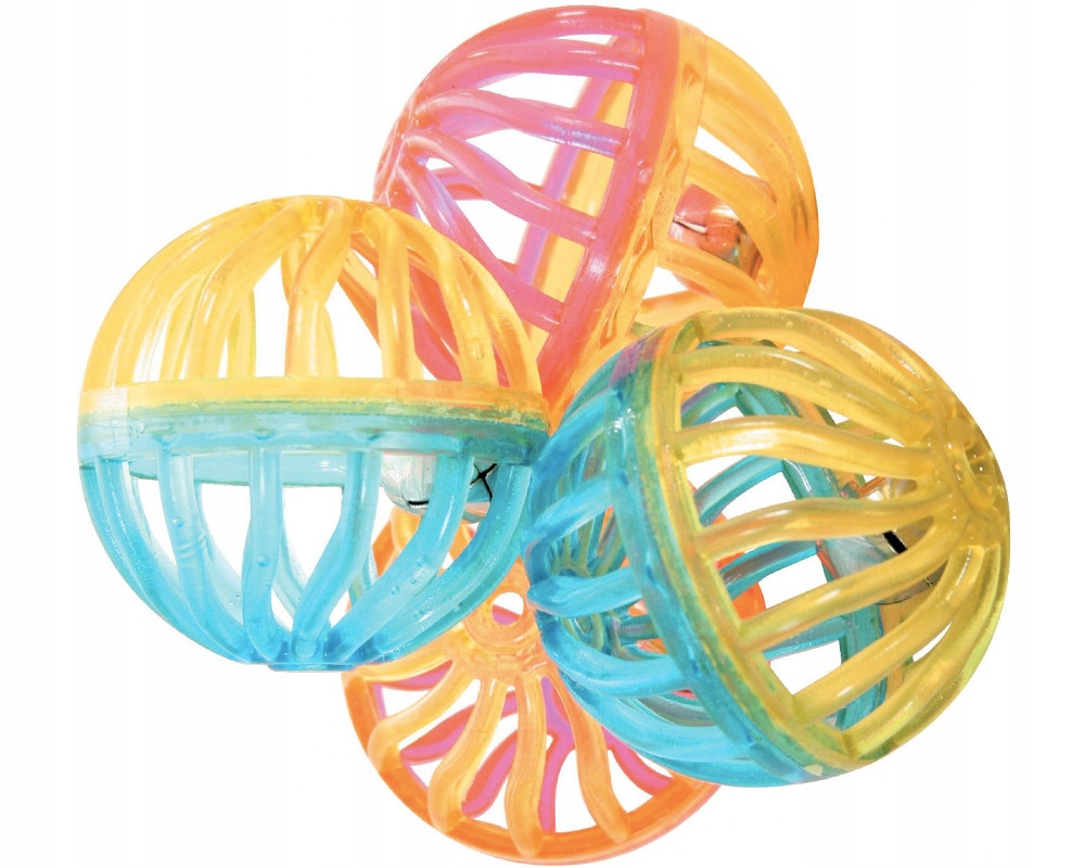 

Zolux Zabawka dla kota 4 kulki z dzwoneczkami