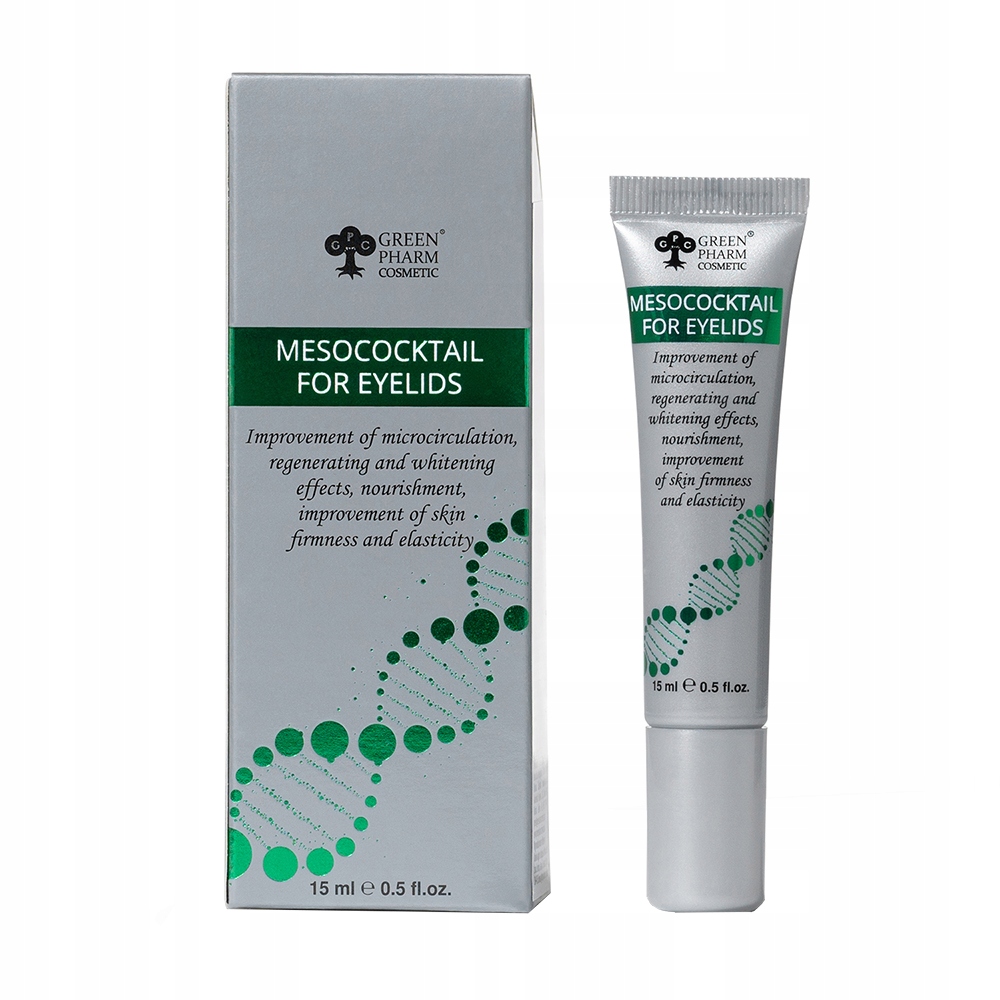 Green Pharm Cosmetic 15 ml mezokoktejlový krém pod oči