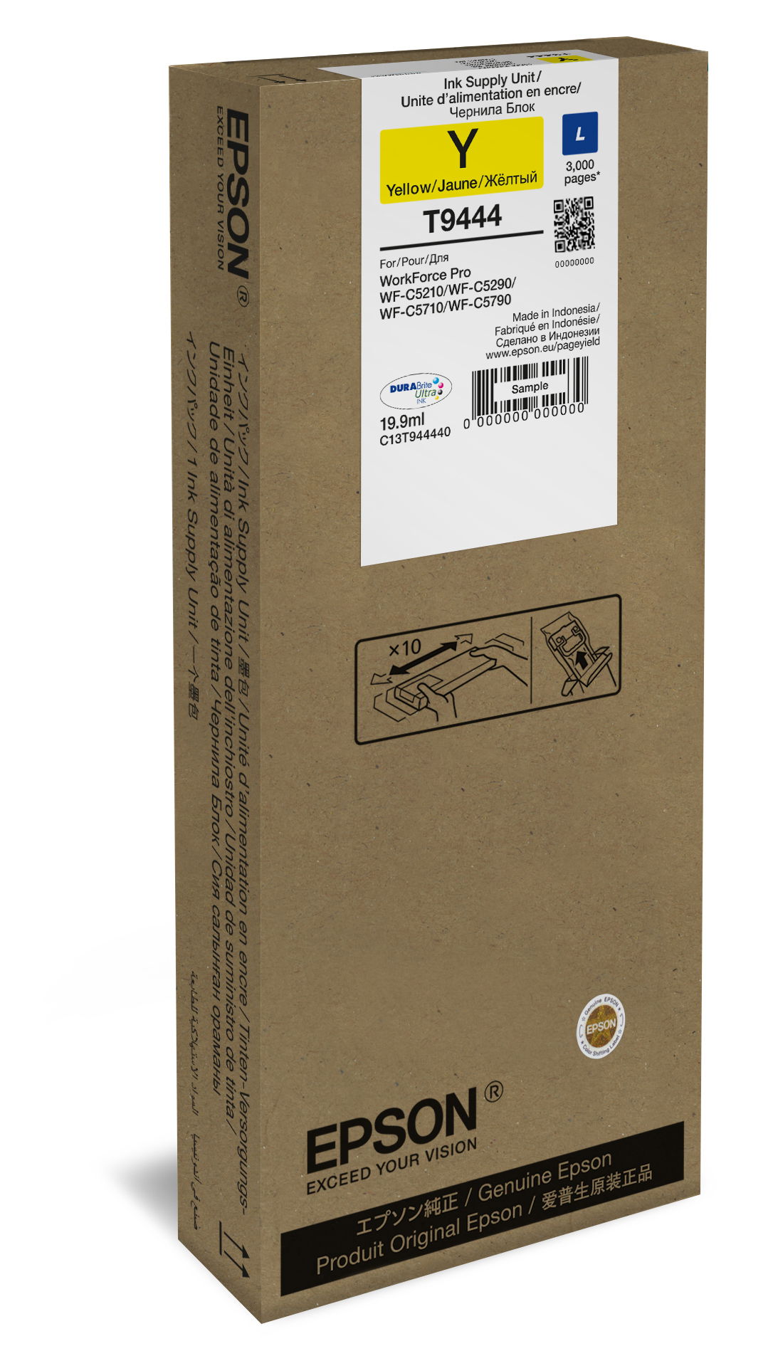 Epson série WF-C5xxx Ink Cartridge Yellow L