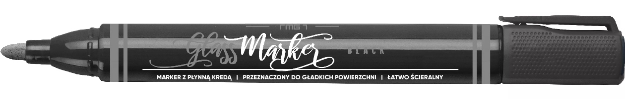 MARKERY KREDOWE DO SZKŁA ŚWIECĄCE UV RYSTOR 8 KOL EAN (GTIN) 5907548917416