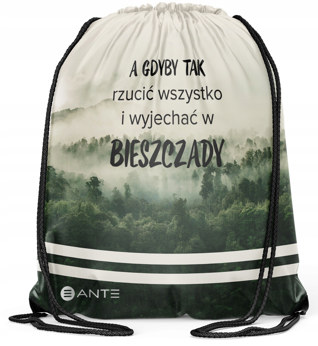 

Worek Plecak Torba Nadruk Wodoodporny Miejski Buty