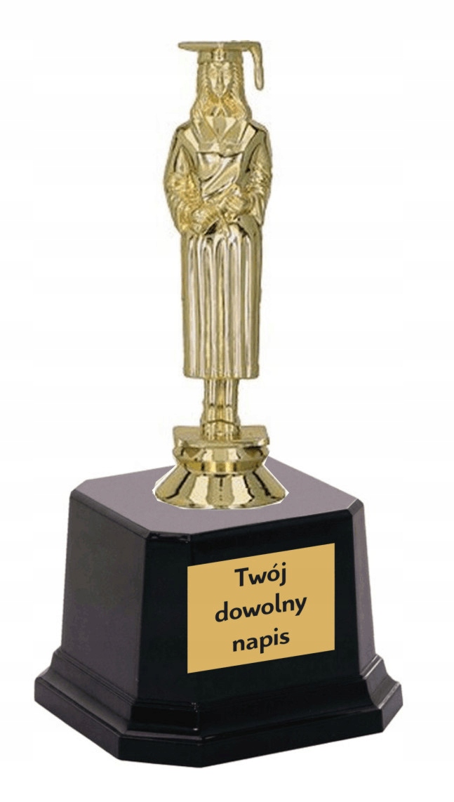 

Statuetka Figurka Absolwentka Puchar 18 cm Grawer