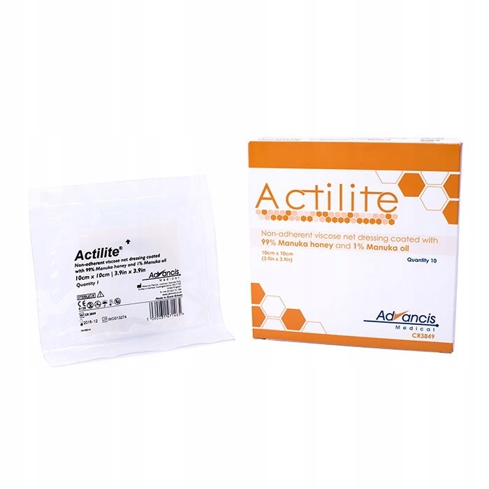 

Actilite Opatrunek z miodem Manuka 10x20cm 1 szt.