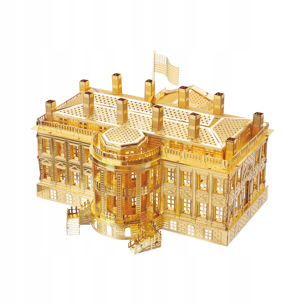 

Piececool Puzzle Metalowe Model 3D Biały Dom