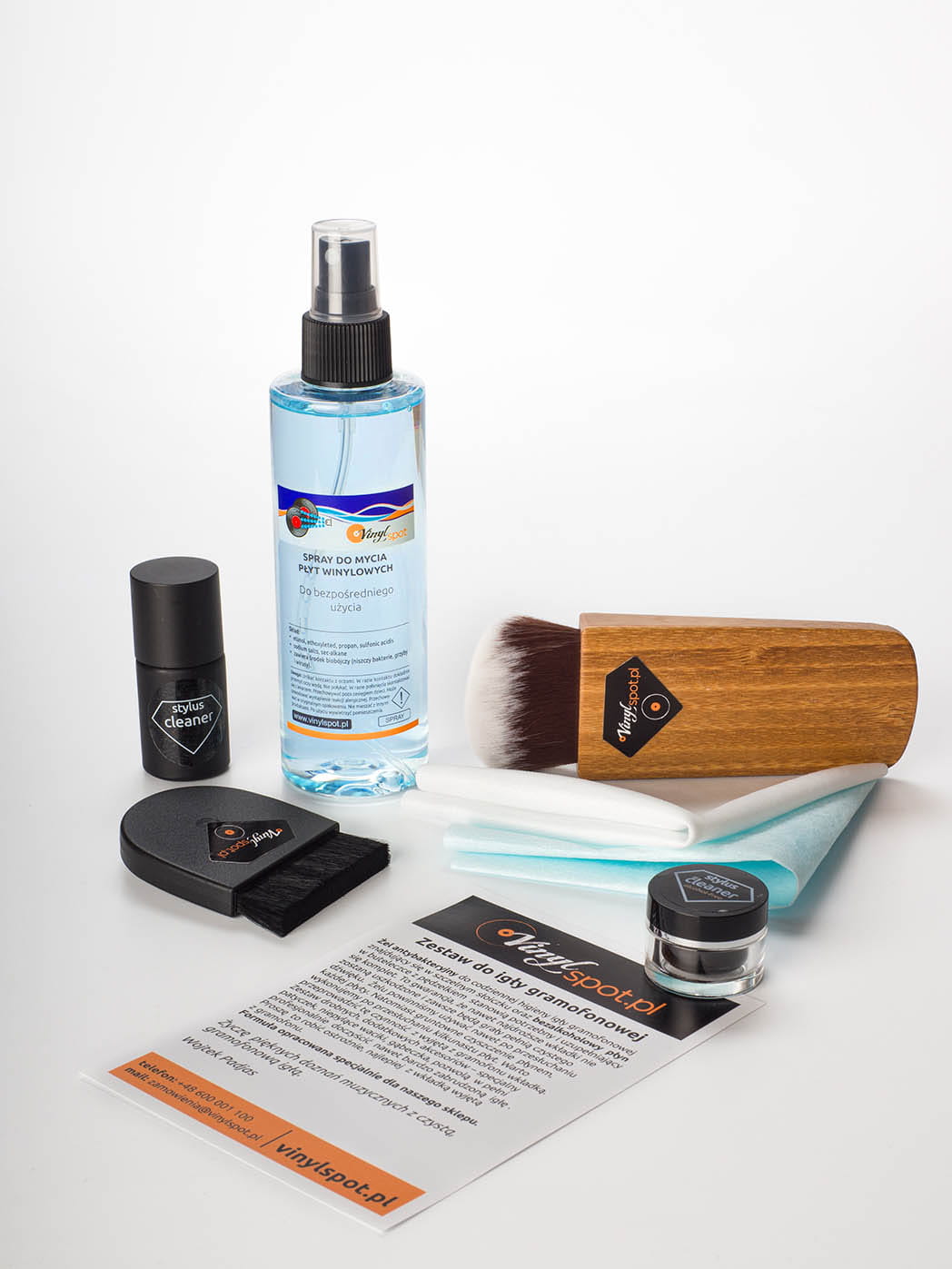 Sada Na Čištění vinylových desek, jehly, vložky Start 189 Vinylspot