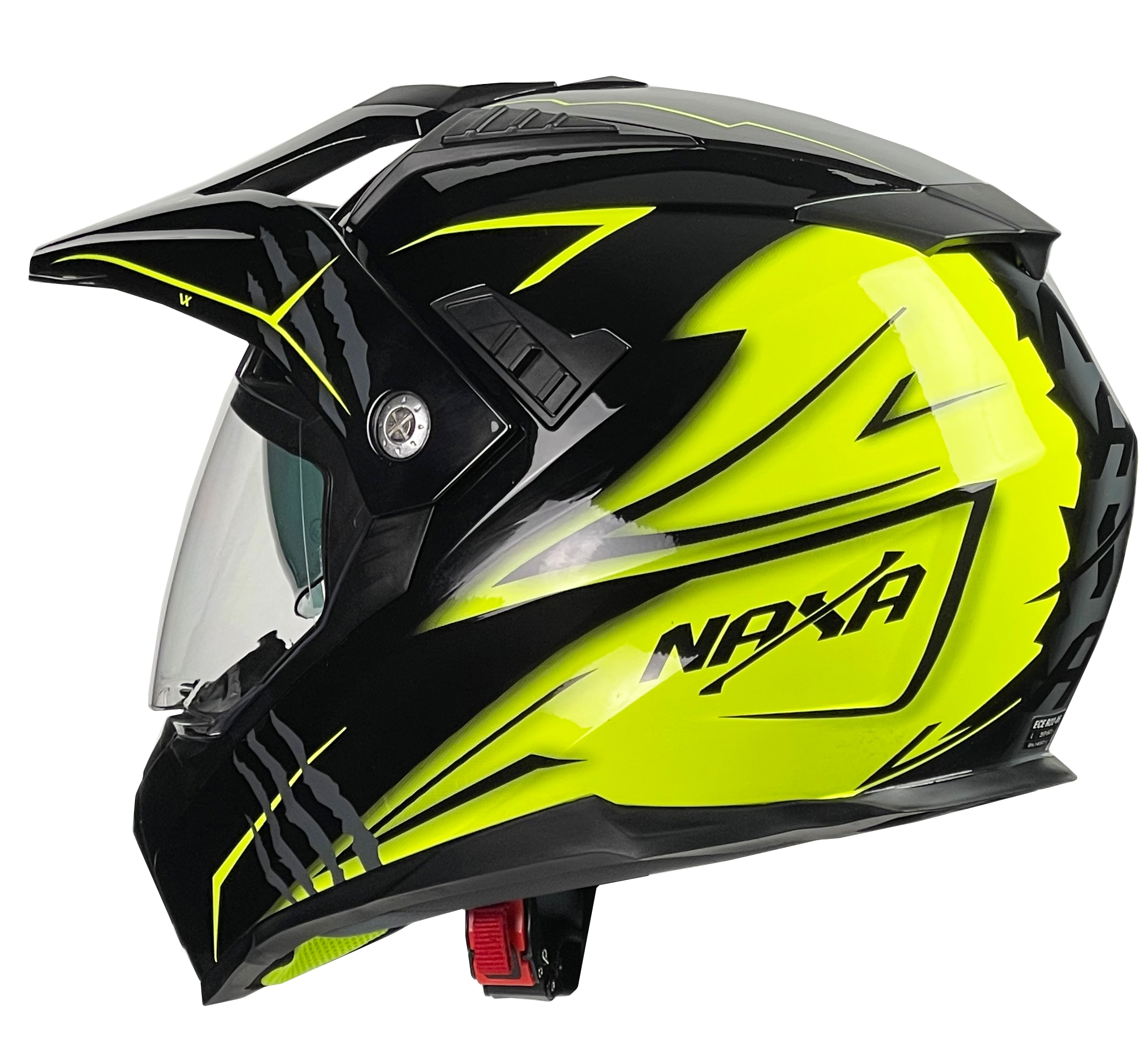NAXA KASK MOTOCYKLOWY CO3/N ENDURO OFF ROAD ATV QUAD r.L INTERKOM READY Producent Naxa