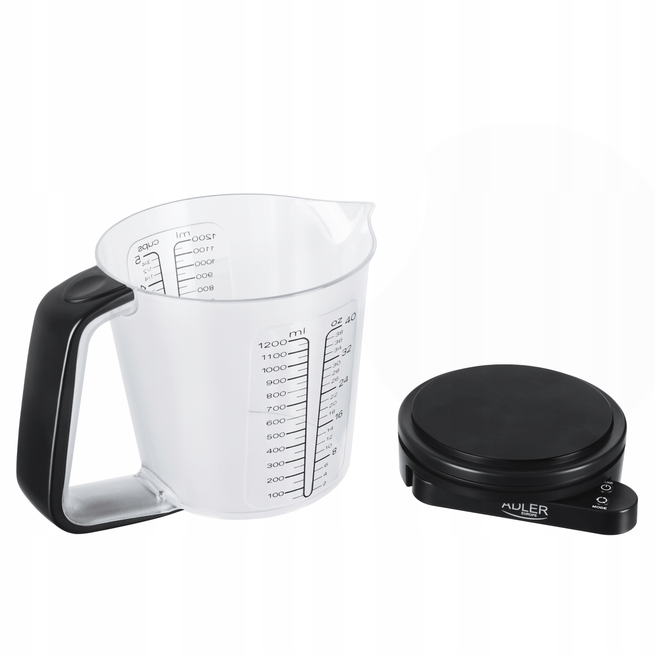 AD 3178 Waga Kuchenna z Kubkiem 5kg Dokładność 1g LED Tarowanie