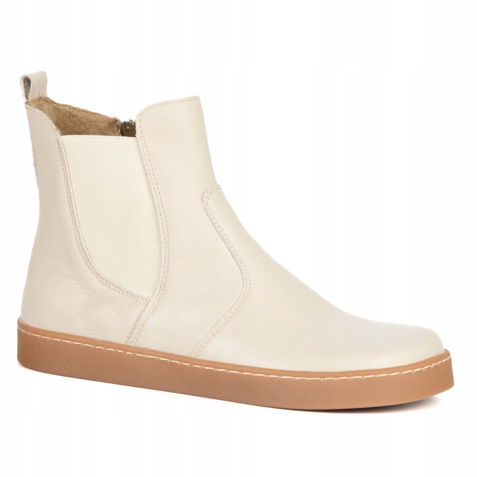 Dámské barefootové boty Brooke na silnějším spodku, béžové, velikost 38