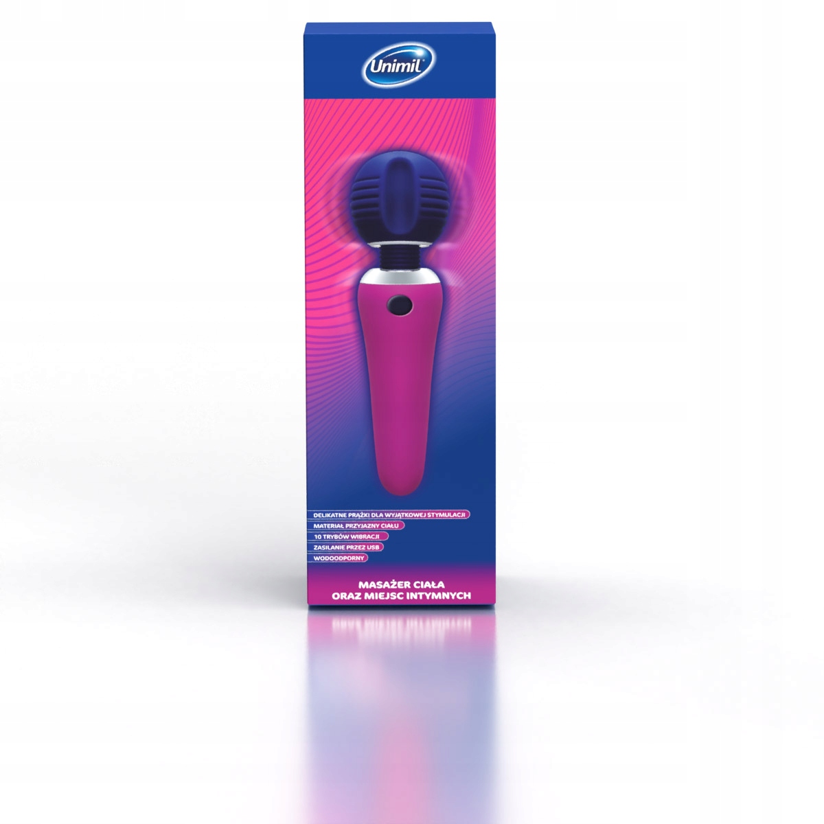 

Unimil – „Vibrating Wand” – masażer z głowicą