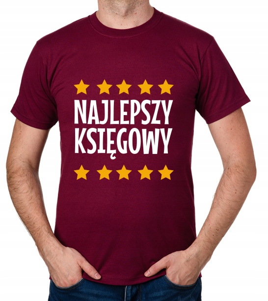 

koszulka Najlepszy Księgowy prezent
