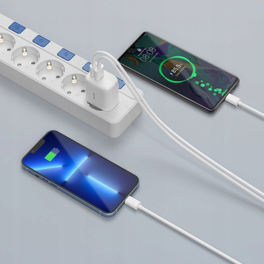 SZYBKA ŁADOWARKA do Xiaomi 20W + kabel GRATIS Kolor biały