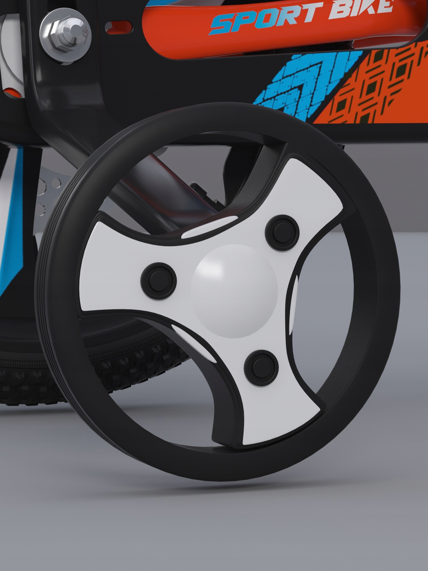 ROWER DZIECIĘCY ROWEREK 12 CALI LED HAMULCE TARCZOWE PROWADNIK AMORTYZATOR Model NOWY