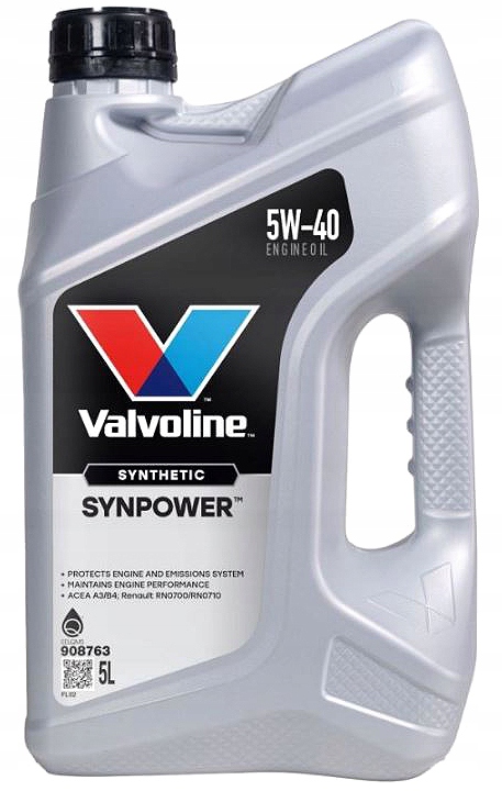 Olej Valvoline Synpower A3/B4 5W40 5L
