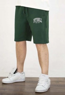 Kraťasy Pit Bull Badger lovec zelených kalhot