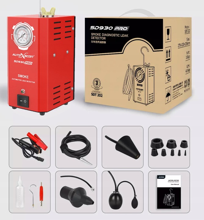 Tester Szczelności AUTOxSCAN SD930PRO Kod producenta SD930PRO