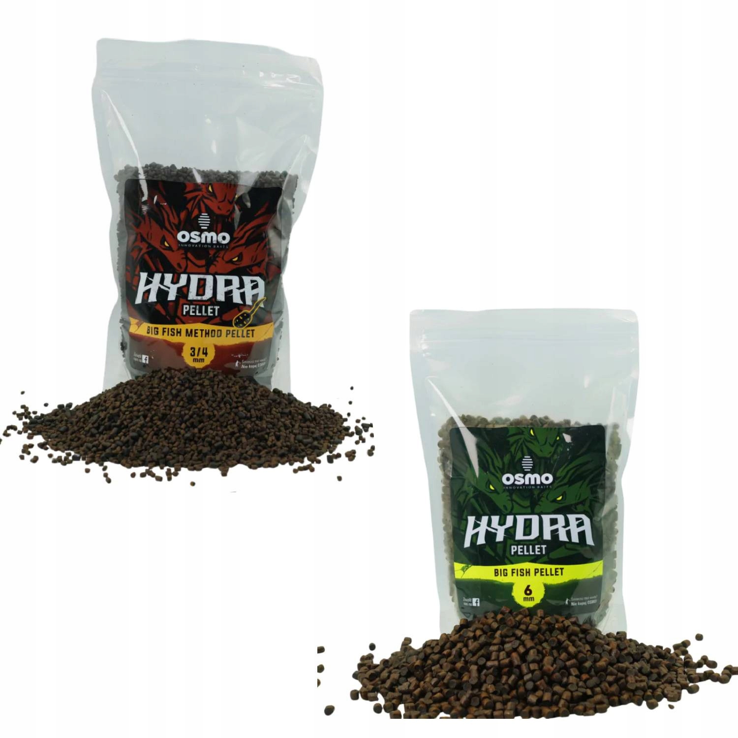 Zestaw Osmo Hydra Big Fish Pellet 6 mm Osmo Hydra Big Fish Pellet 3/4 mm