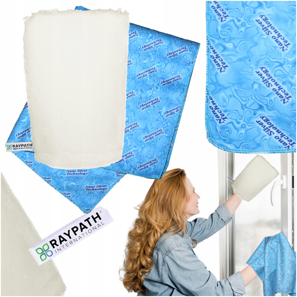 Levně Raypath Sada rukavic Bílá na mokro Roz M Čistič Sunbeam Mořský pro domácnost