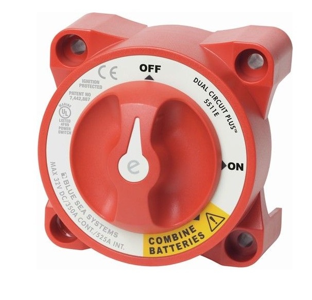 WŁĄCZNIK AKUMULATORA BLUE SEA 5511E