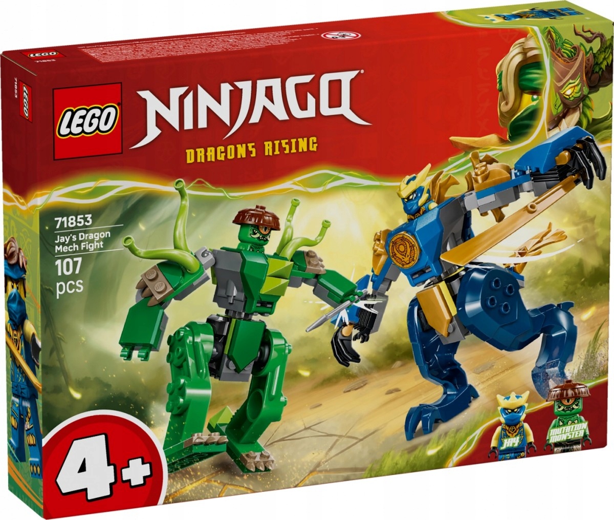 Lego Stavebnice Ninjago 71853 Bitva v dračím mechu Jaye