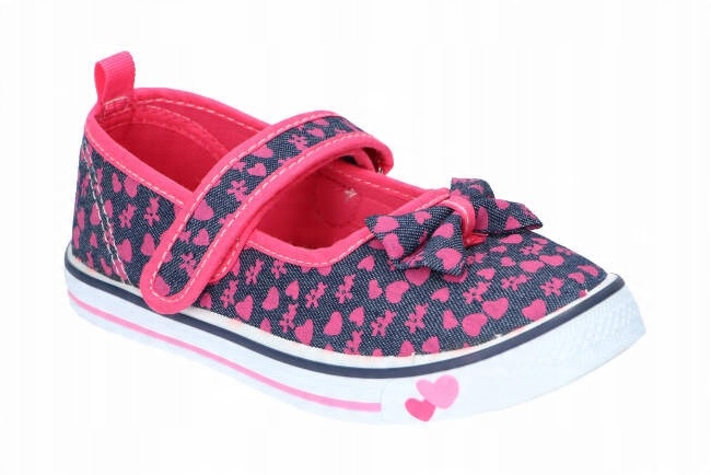 

American Club TEN11 Balerinki Trampki Na Rzep N 34