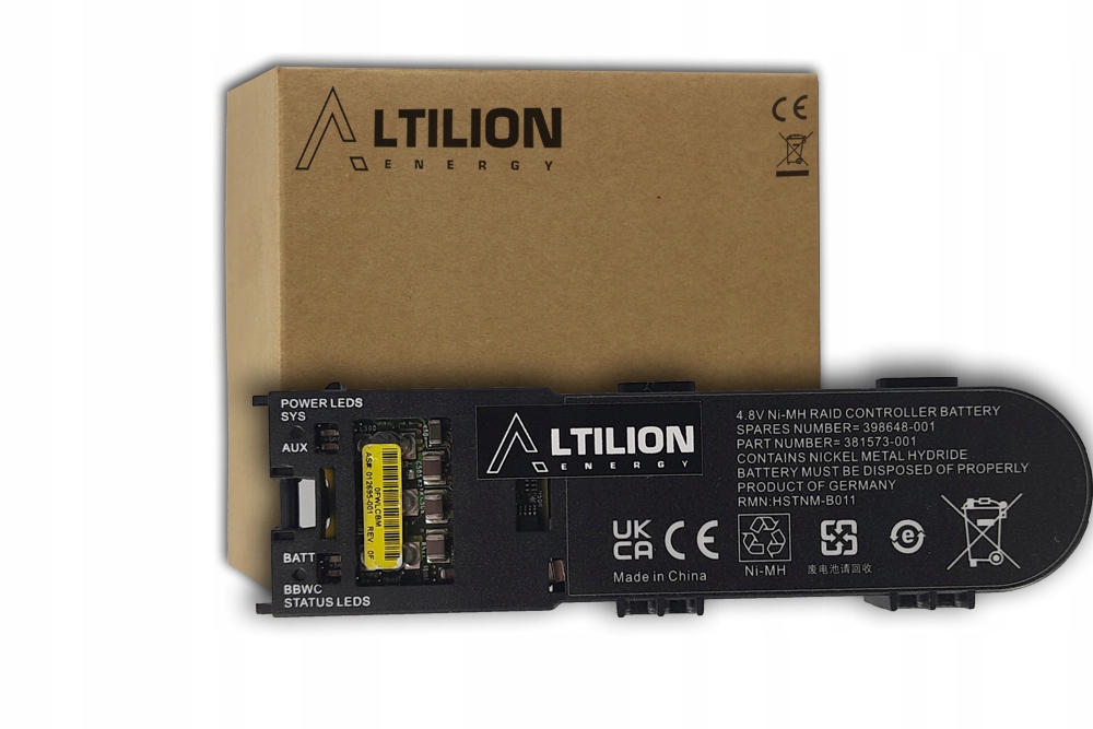 Batéria HSTNM-B011 398648-001 381573-001 Raid Controller