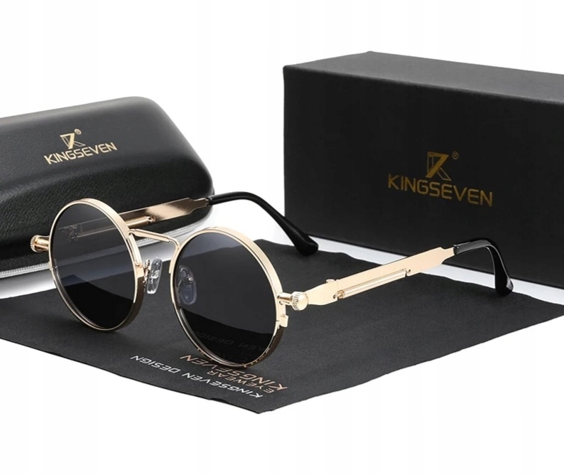 

Okulary Kingseven gotyckie polaryzacja UV400 +etui