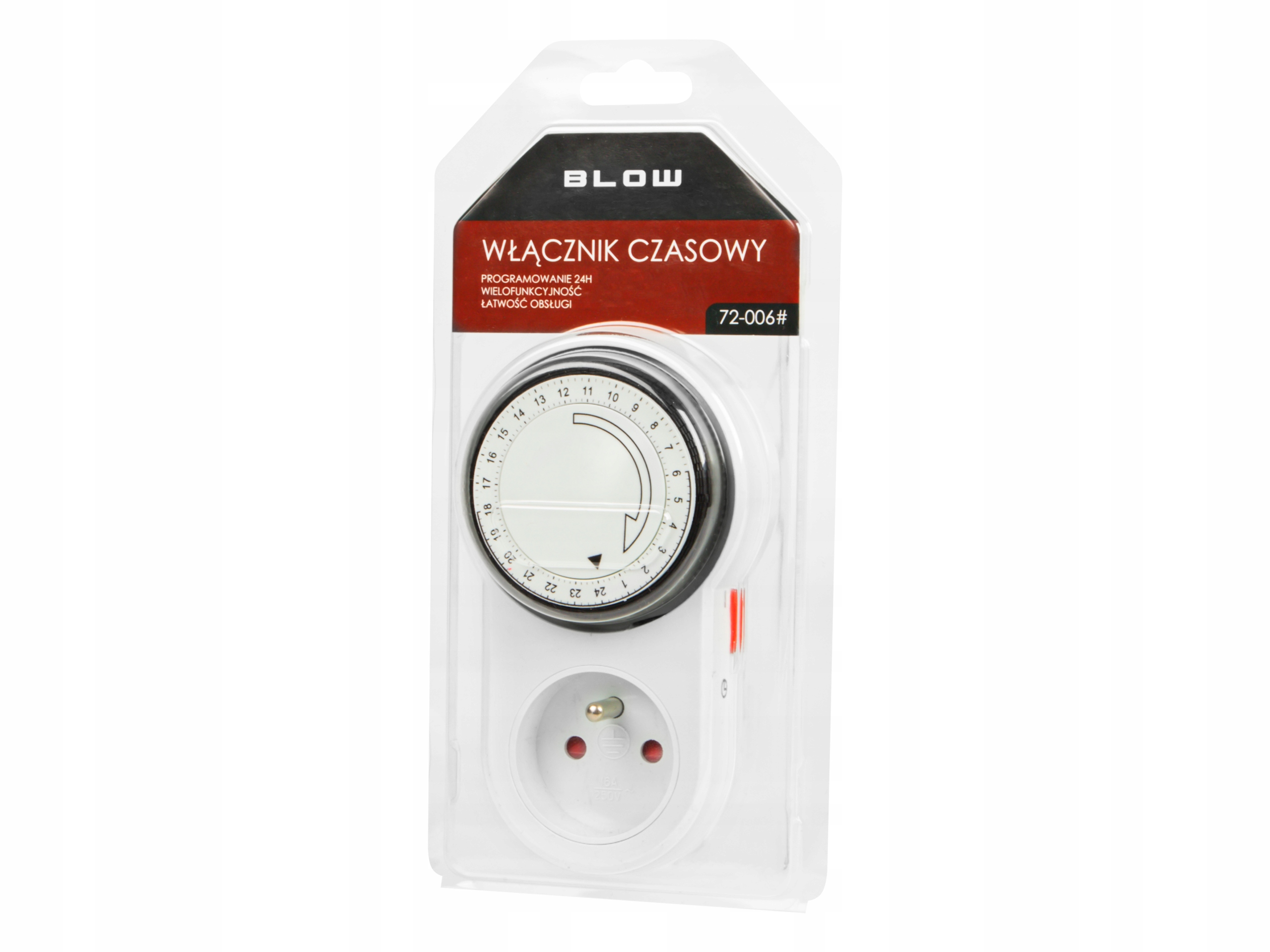 3x PROGRAMATOR CZASOWY TIMER WŁĄCZNIK WYŁĄCZNIK CZASOMIERZ ANALOGOWY 24H Rodzaj programator czasowy